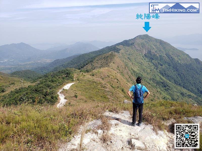 面前最高的山峰就是八仙嶺的純陽峰