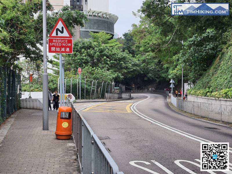 過了港島西廢物轉運站之後