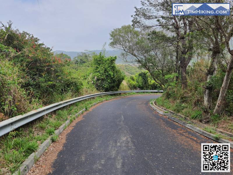 離開的路線是原路折返，