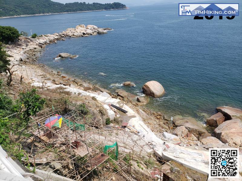 此段棧道於2018年曾被颱風山竹完全摧毀，