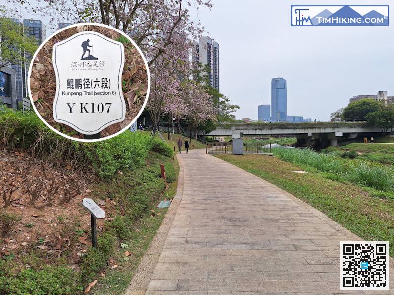 來到標距柱YK107要留意，