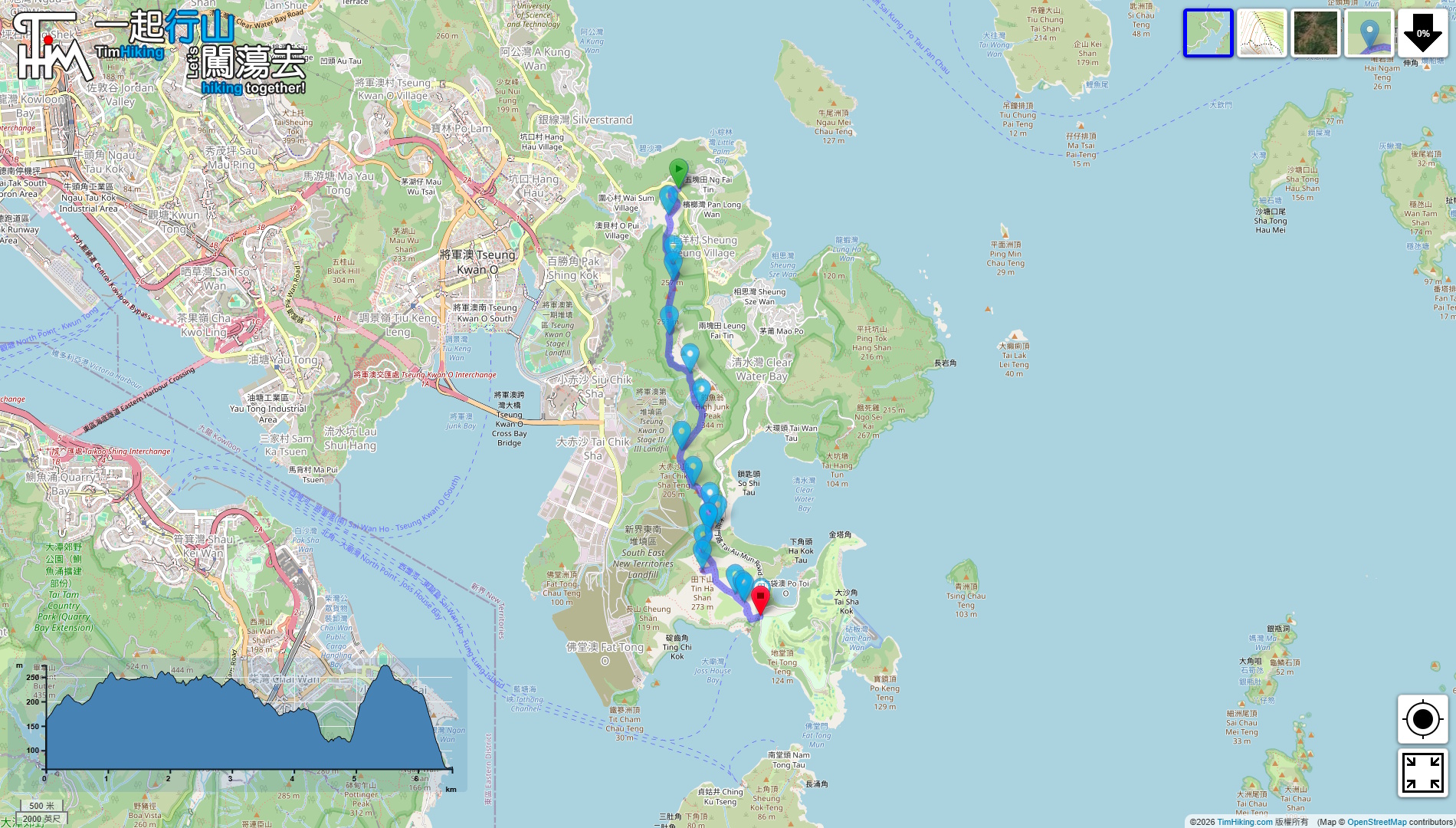 「田下山」路線地圖