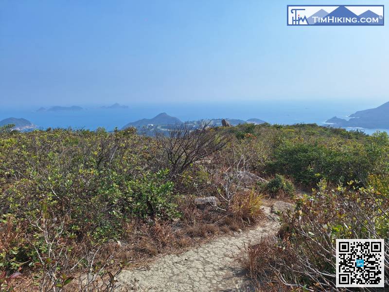 從另一邊離開，